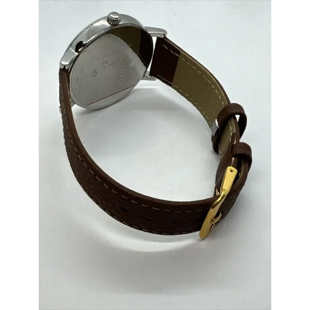 Kate Spade New York 0095 Women's Brown Leather Analog Dial Quartz Watch JNA279